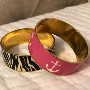 J Crew Enamel Bracelets